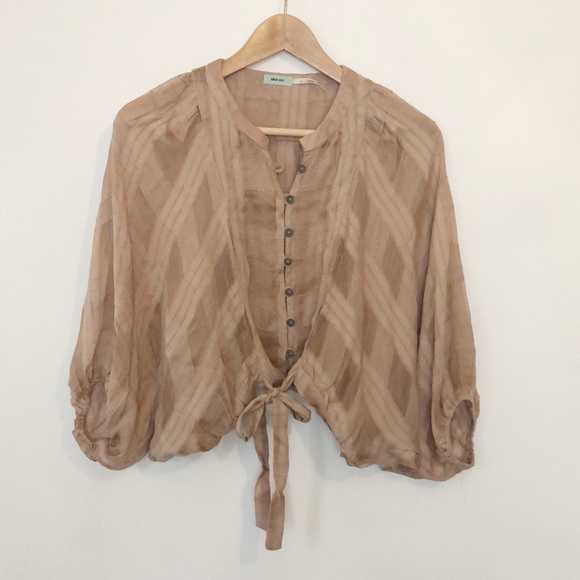 Urban Outfitters Tops - Urban Outfitters Dolman Kimono Blouse Crop